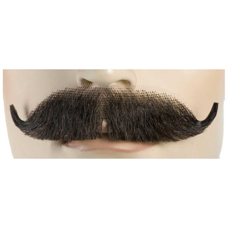 Human hair mustache best sale