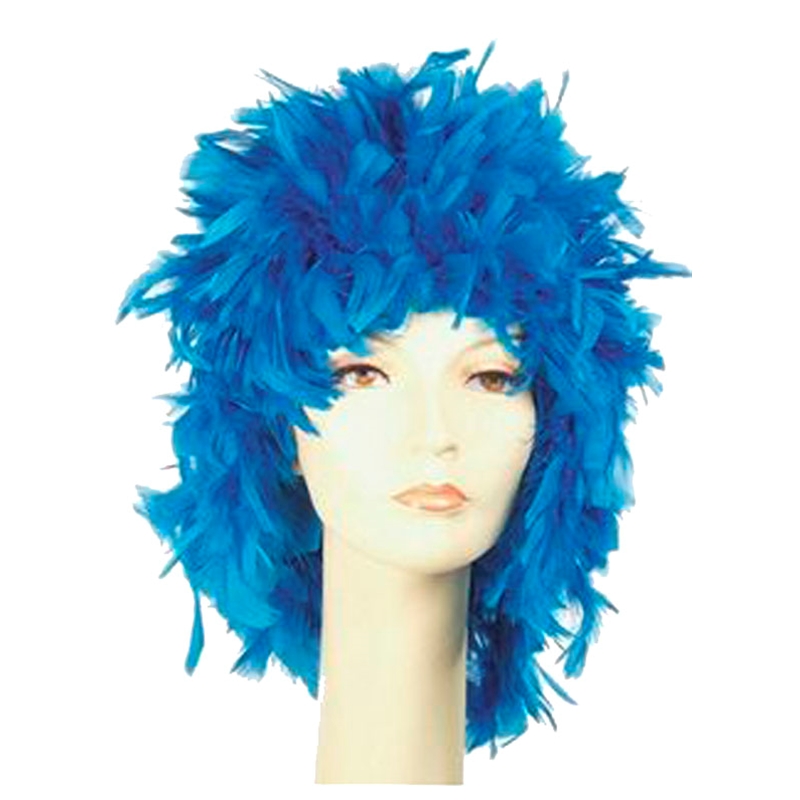 Feather Clown Wig