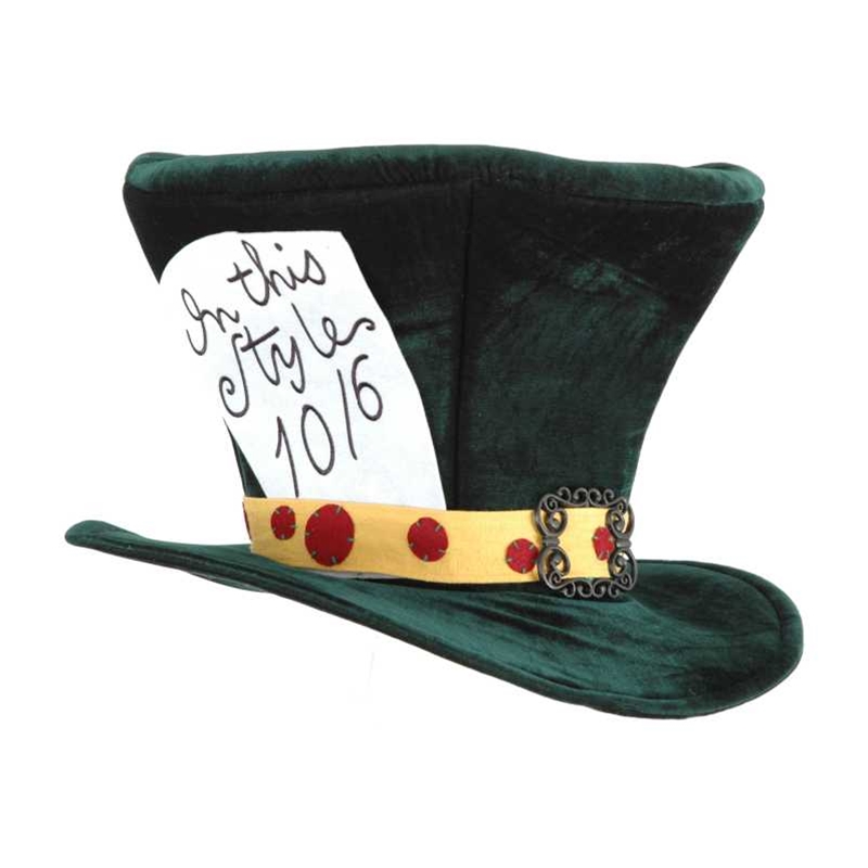 Alice in Wonderland Mad Hatter Top Hat