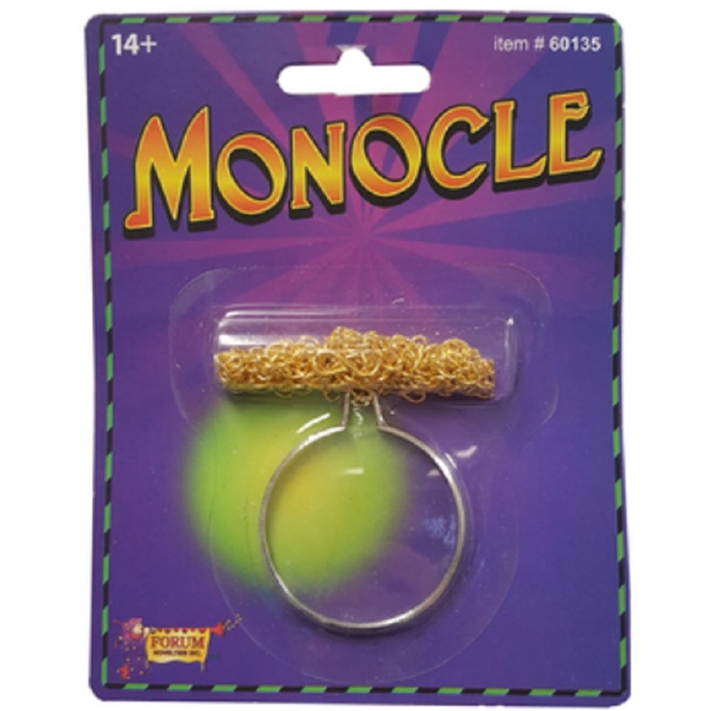 Gold Monocle Accessory