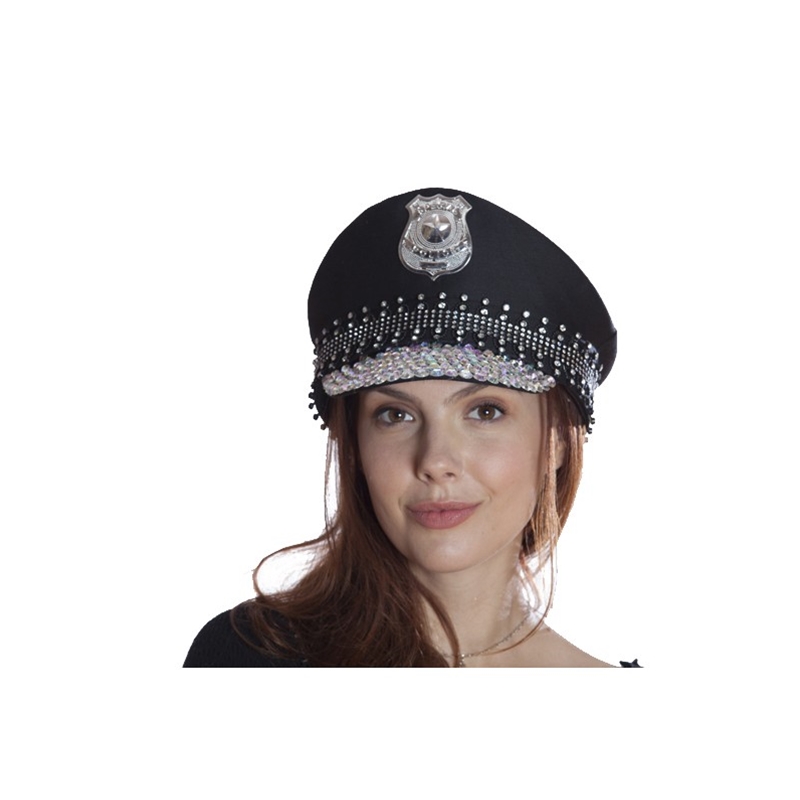 LexiuYibai Bucket Hat for Men Women Police Officer Embroidered