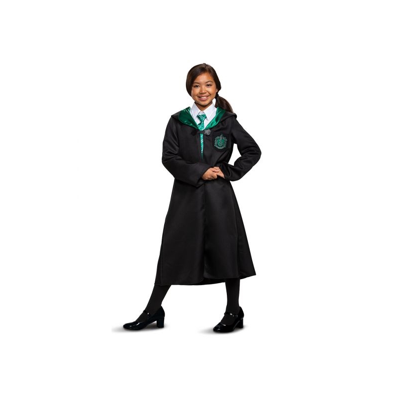 Harry Potter Child Classic Slytherin Robe Costume for Kids