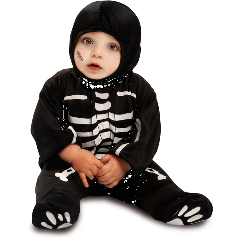 Baby skeleton fashion costume