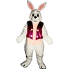 Bunny with Vest 2 Mascot - Sales