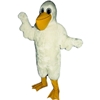 Cartoon Pelican Mascot. This Cartoon Pelican mascot comes complete with head, body, hand mitts and foot covers. This is a sale item. Manufactured from only the finest fabrics. Fully lined and padded where needed to give a sculptured effect. Comfortable to wear and easy to maintain. All mascots are custom made. Due to the fact that all mascots are made to order, all sales are final. Delivery will be 2-4 weeks. Rush ordering is available for an additional fee. Please call us toll free for more information. 1-877-218-1289