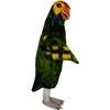 Parrot Mascot. This Parrot mascot comes complete with head, body, hand mitts and foot covers. This is a sale item. Manufactured from only the finest fabrics. Fully lined and padded where needed to give a sculptured effect. Comfortable to wear and easy to maintain. All mascots are custom made. Due to the fact that all mascots are made to order, all sales are final. Delivery will be 2-4 weeks. Rush ordering is available for an additional fee. Please call us toll free for more information. 1-877-218-1289
