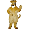 Realistic Lioness Mascot. This Realistic Lioness mascot comes complete with head, body, hand mitts and foot covers. This is a sale item. Manufactured from only the finest fabrics. Fully lined and padded where needed to give a sculptured effect. Comfortable to wear and easy to maintain. All mascots are custom made. Due to the fact that all mascots are made to order, all sales are final. Delivery will be 2-4 weeks. Rush ordering is available for an additional fee. Please call us toll free for more information. 1-877-218-1289