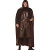 Deluxe Brown Hooded Cape