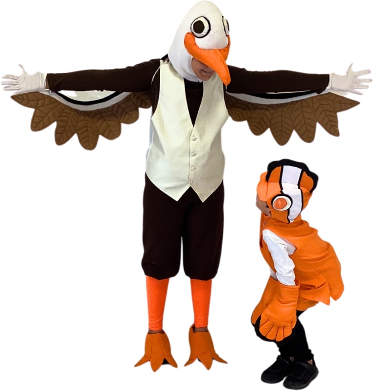 Rental Costumes for Finding Nemo Jr - Nigel and Nemo