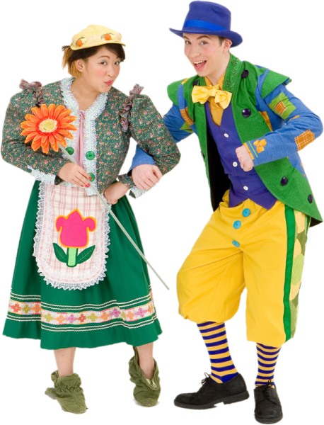 Rental Costumes for The Wizard of Oz - Female Munchkin, Male Munchkin