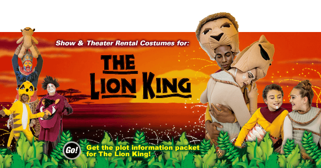Lion King Theatrical Rental Costumes Banner
