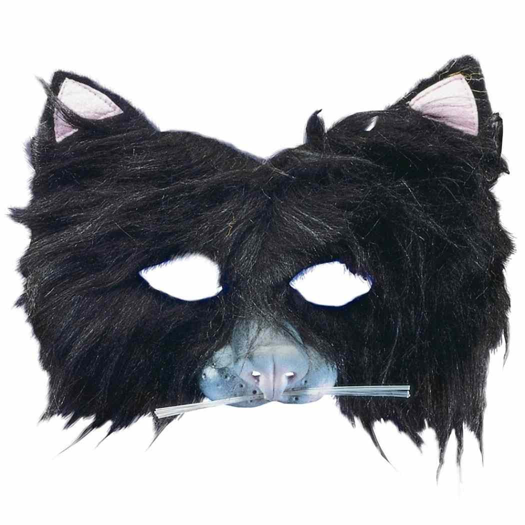 Plush Cat Animal Mask