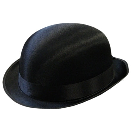 Black Permasilk Derby Kids Hat