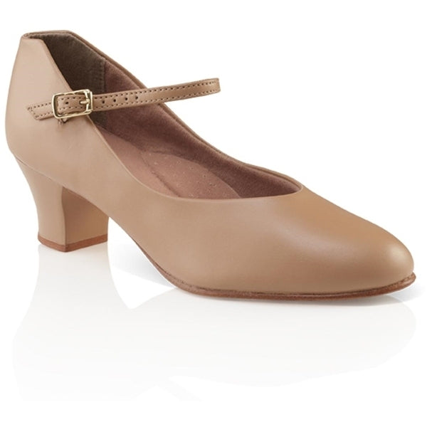 Adult Capezio Character Shoe Jr. Footlight™ Caramel - Capezio 550