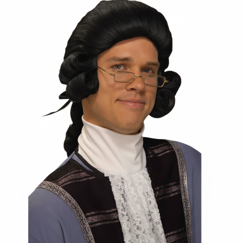 Economy Colonial Man Wig