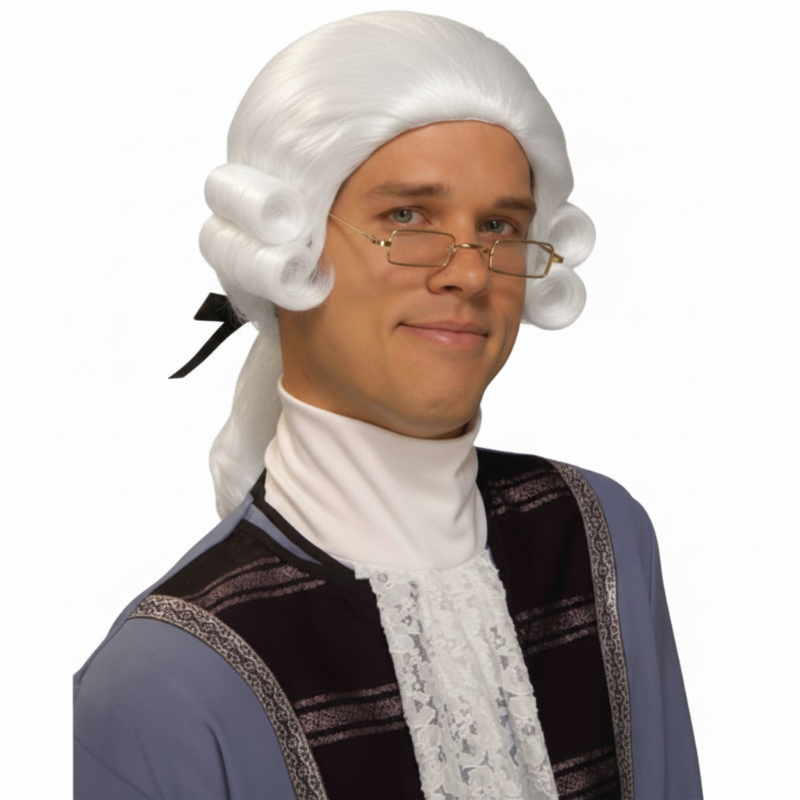Economy Colonial Man Wig