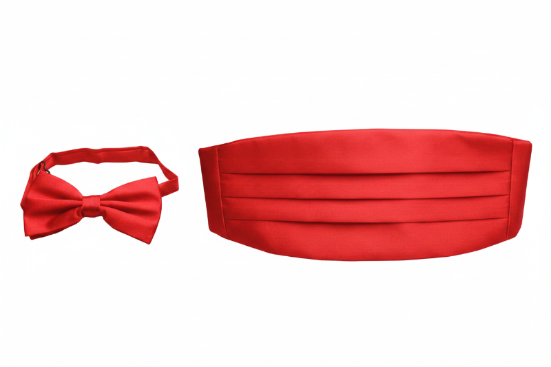 Cummerbund and Bow Tie Set