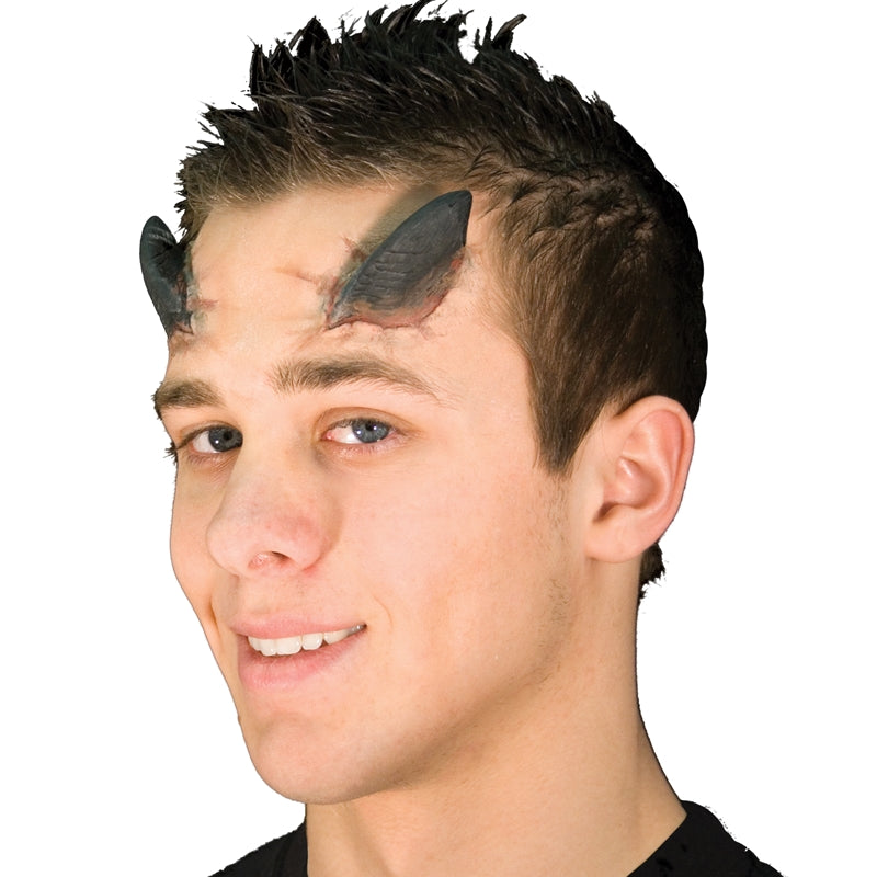 Demon Horns Application - Black