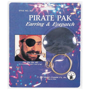 Earring & Eyepatch Pirate Pak