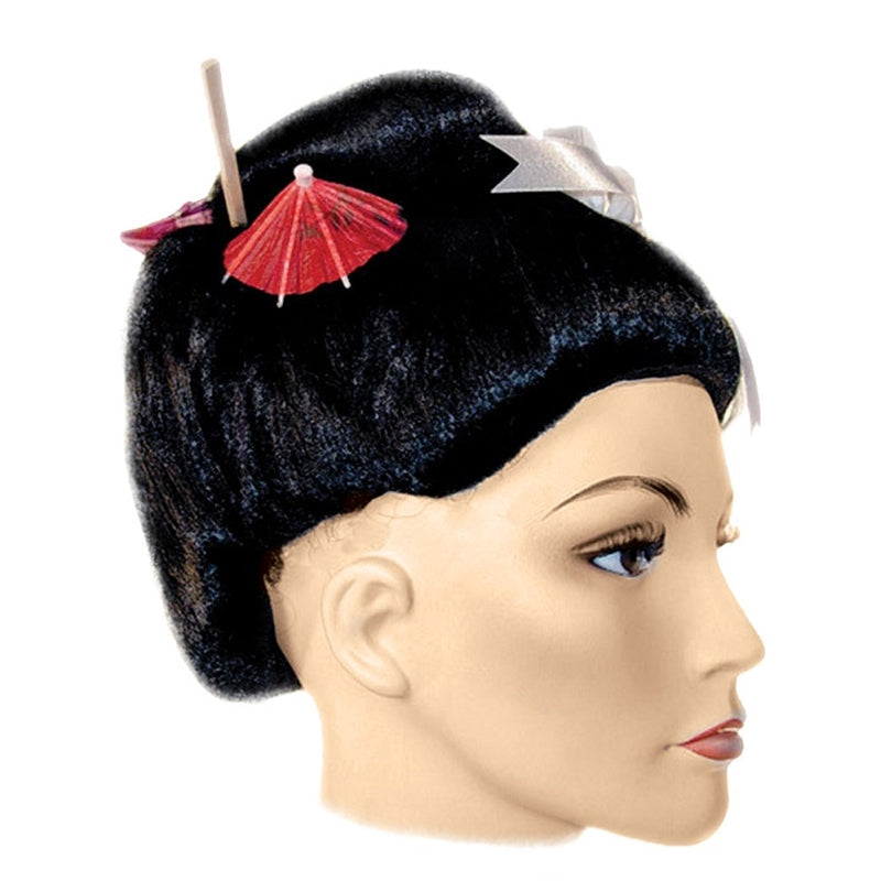 Fancy Geisha Girl Wig - Bargain