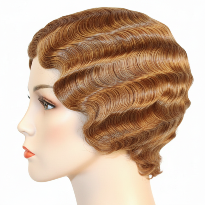 Finger Wave 1920-30 Wig