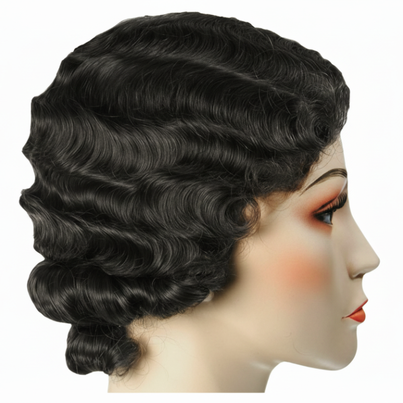Finger Wave Fluff Wig