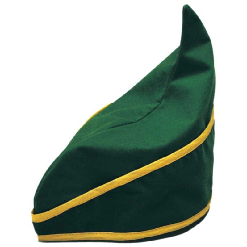 Green Velveteen Elf Hat