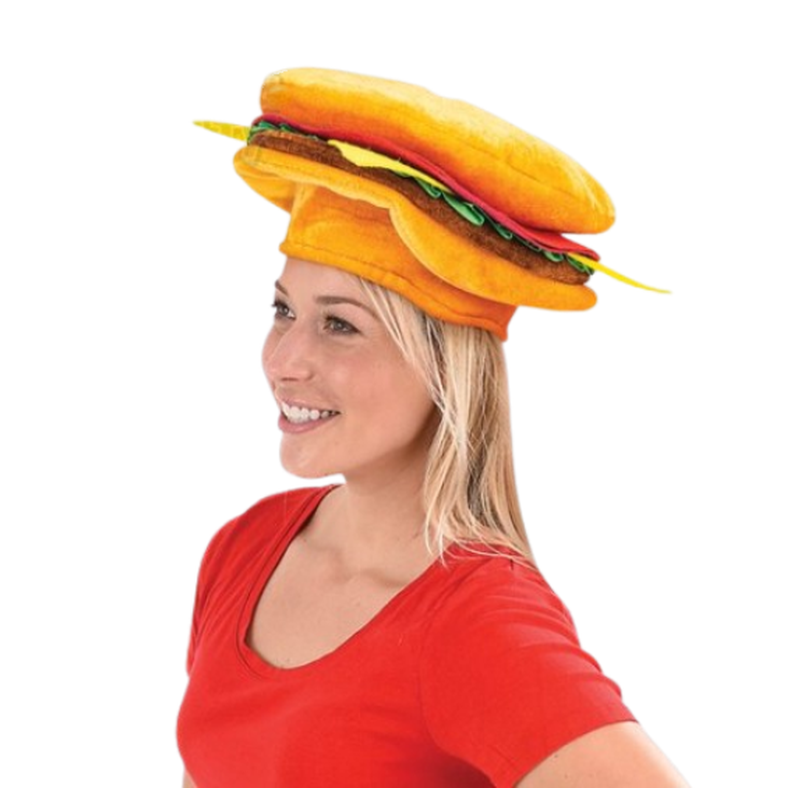 Hamburger/Cheeseburger Hat