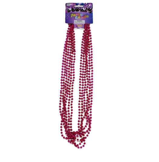 Mardi Gras Beads - 6 Pack