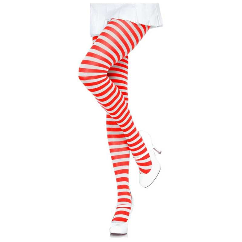 Nylon Stripe Tights - Adult