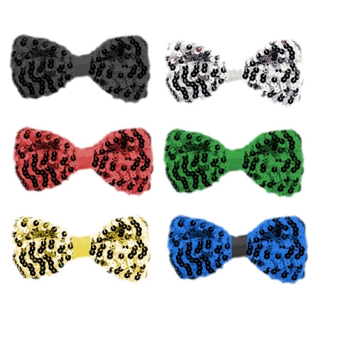 Sequin Bow Tie