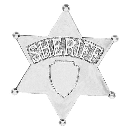 Jumbo Sheriff Badge