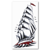 Ship 1920's  Vintage Tattoo FX