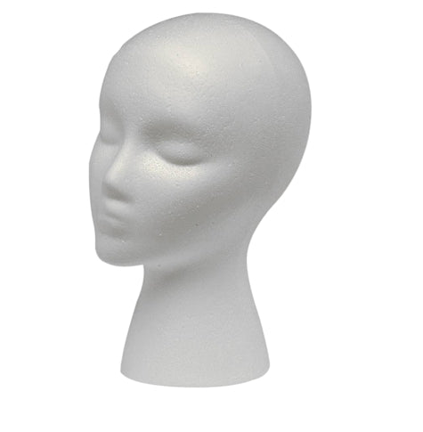 Styrofoam Wig Head