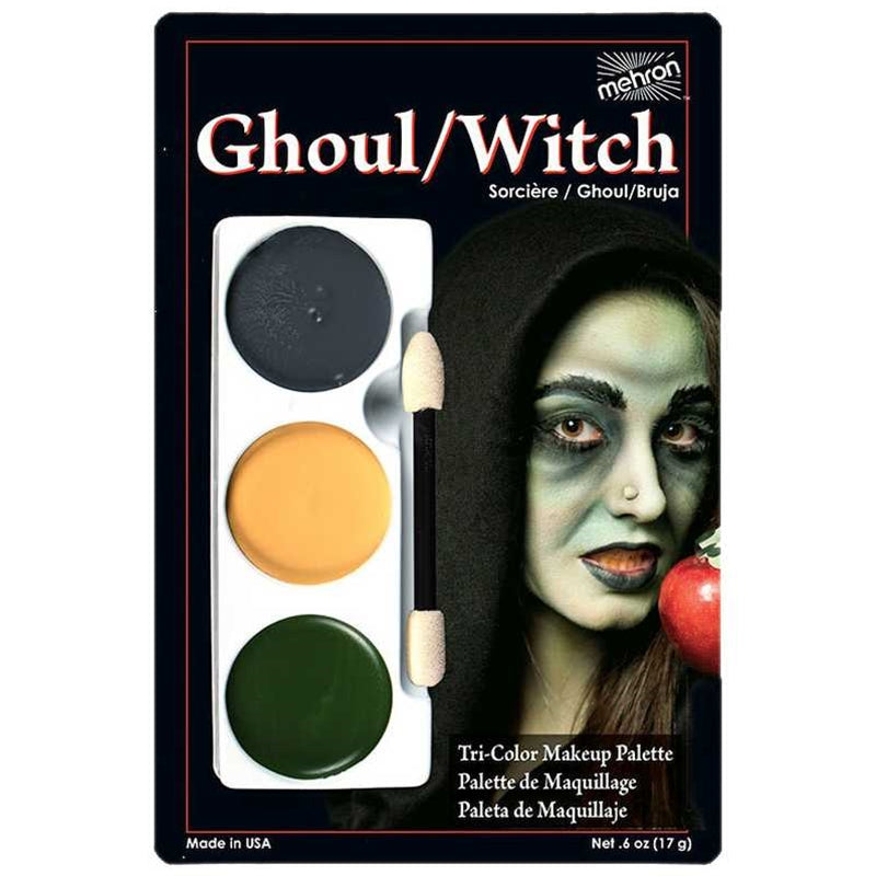 Tri-Color Palettes by Mehron - Ghoul/Witch