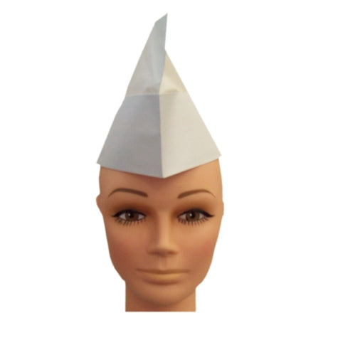 White Paper Hat