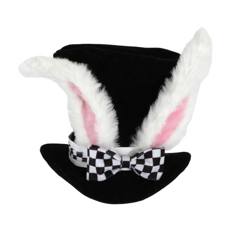 Deluxe White Rabbit Top Hat