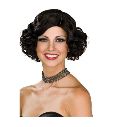 Finger Wave Flapper Wig