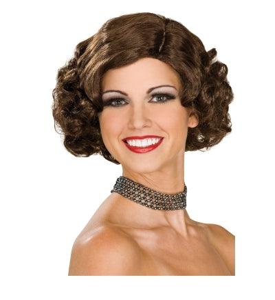 Finger Wave Flapper Wig