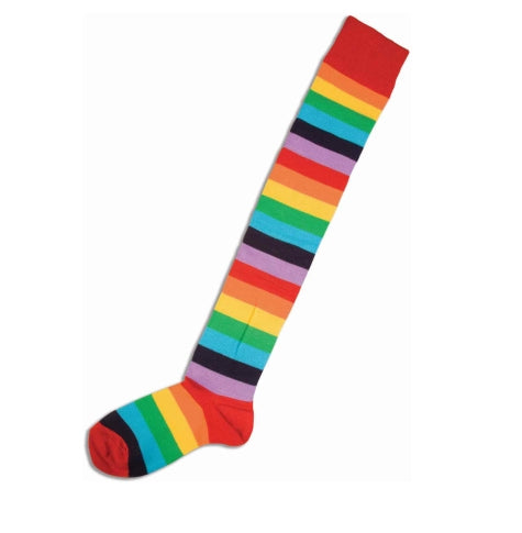 Rainbow Clown Socks