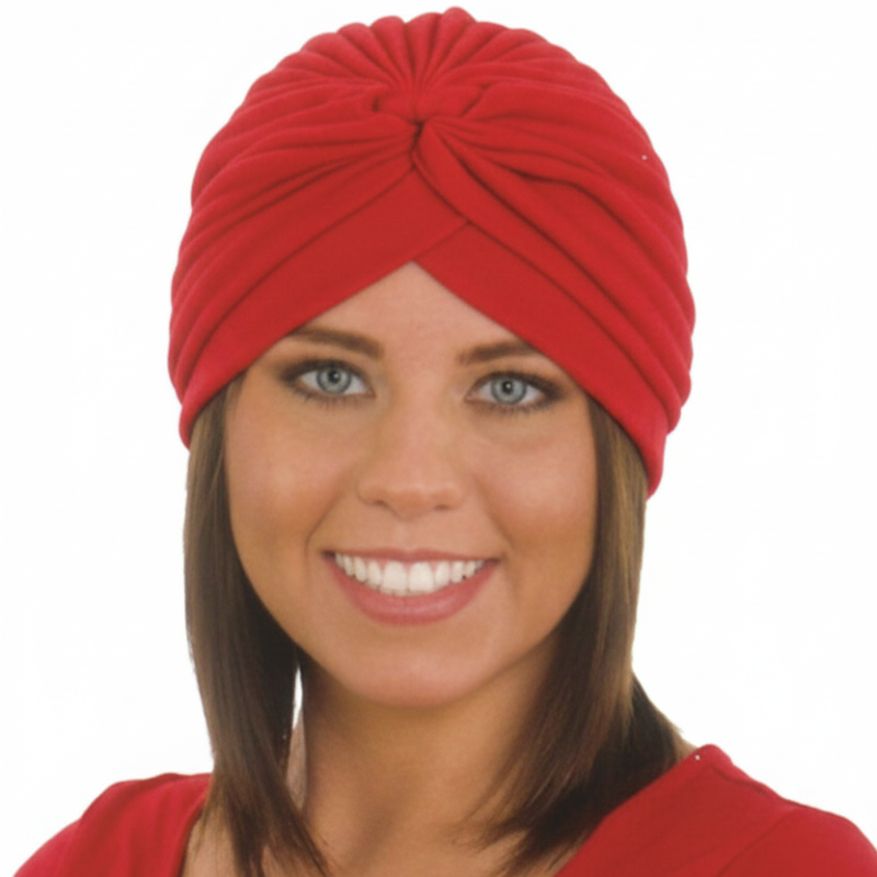 Vintage Pleated Turban