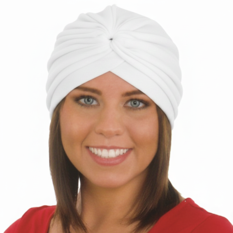 Vintage Pleated Turban
