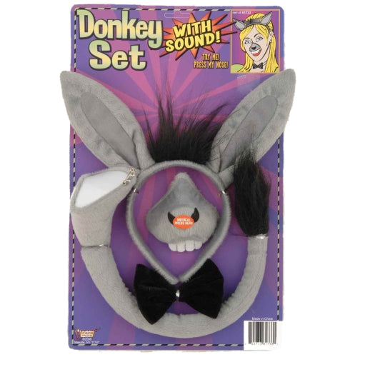 Plush Donkey Kit with Sound