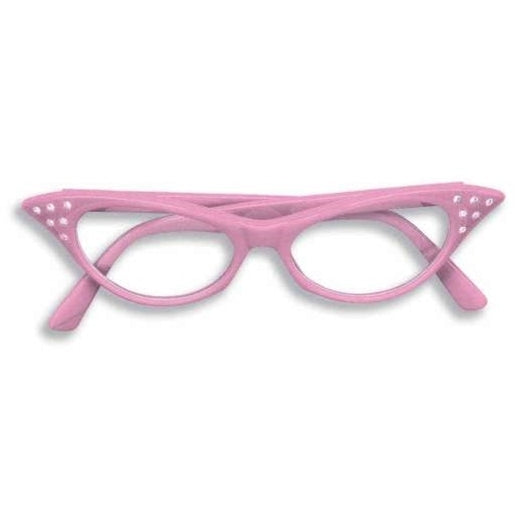 1950's Rhinestone Cat Eye  Glasses