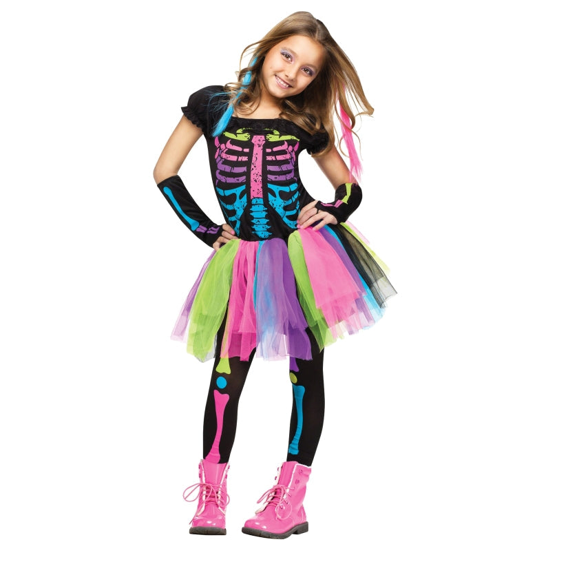 Funky Punk Bones Kids Costume