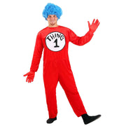 Dr. Seuss Thing 1 and Thing 2 Adult Costume