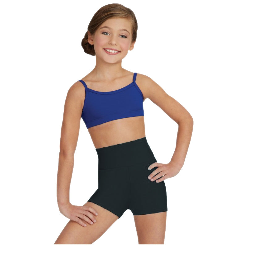 Kids High Waist Dance Shorts – Capezio® TB131C