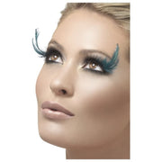 Black & Green Eyelashes