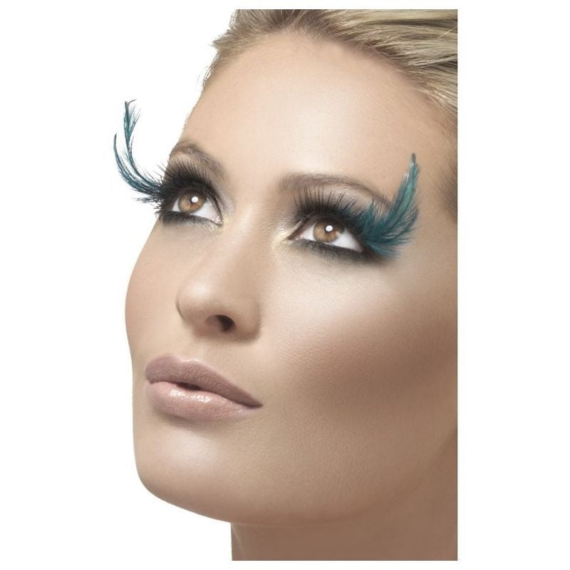 Black & Green Eyelashes