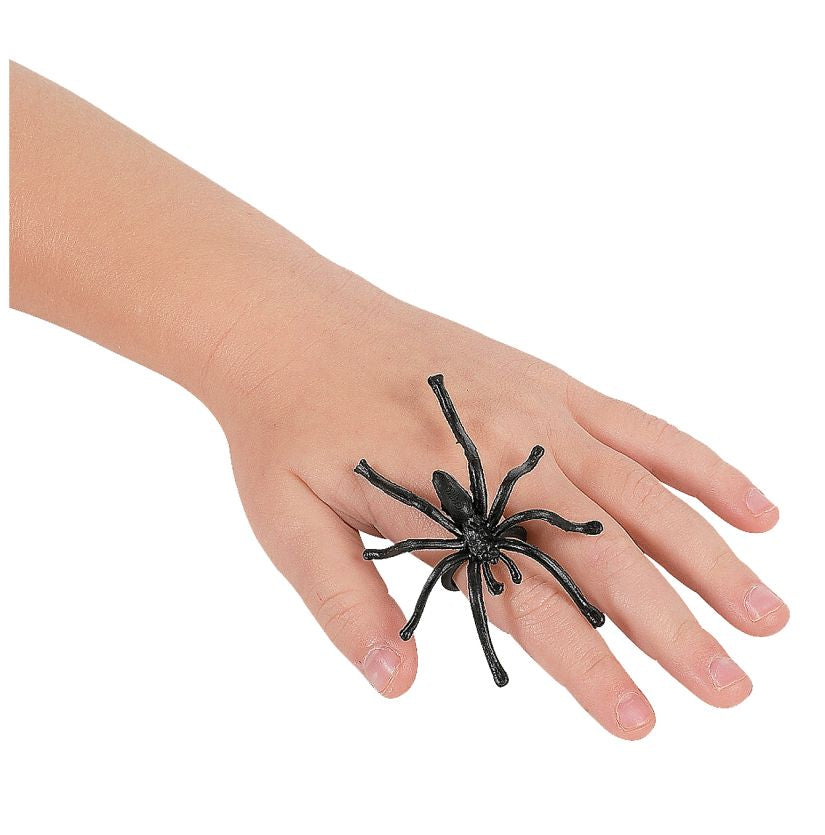 Plastic Spider Rings